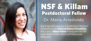 NSF & Killam Fellow: Dr. Maria Arredondo