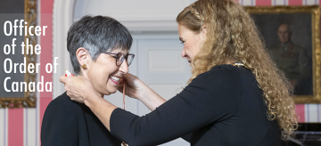 Dr. Janet F. Werker Officially Invested into the Order of Canada