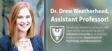 Dr. Drew Weatherhead Joining Dalhousie as Assistant Professor